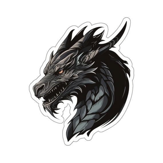 ERREINGE - Adesivo 35 cm DRAGONE - Sticker PVC