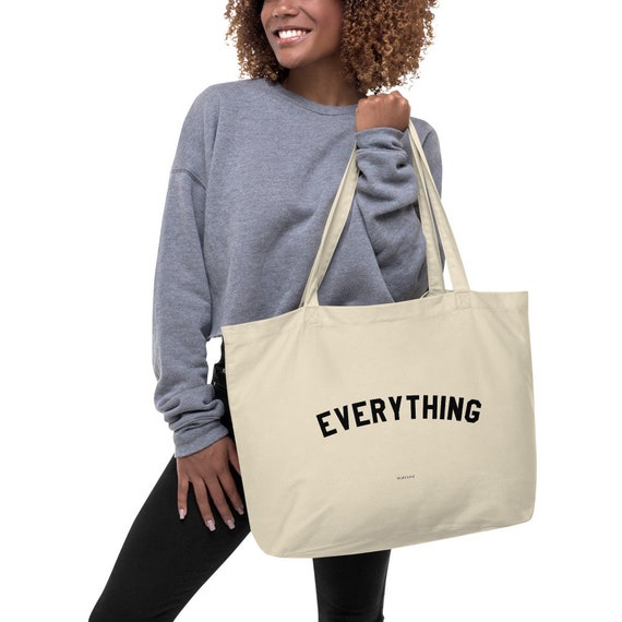 Large Organic Tote Bag Everything Extra Big Bag Weekender | Etsy