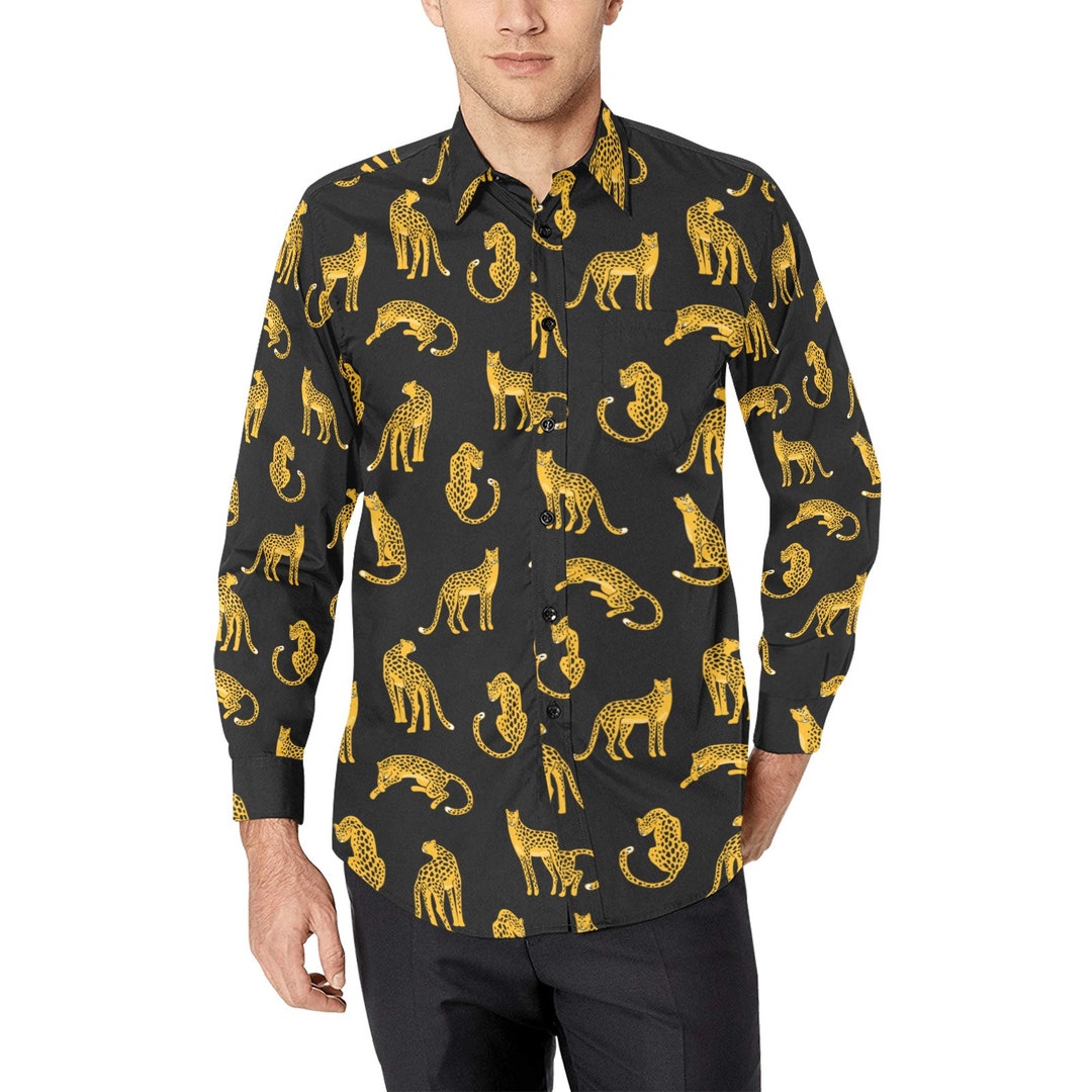 LEOPARD HWC OPEN COLLARED S/S SHIRT サイズM LEOPARD HWC OPEN COLLARED S/S SHIRT GRAY – BlackEyePatch