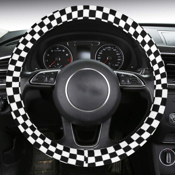 Race car steering wheel cover deals