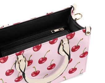 トートバッグ KIRSH Cherry 3D Graphic Enamel Handbag Pink KKRSBBG508MPIA HARI II HEARTS PINK - Leather Backpack – GRAFEA