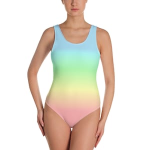 Rainbow swim dress outlet
