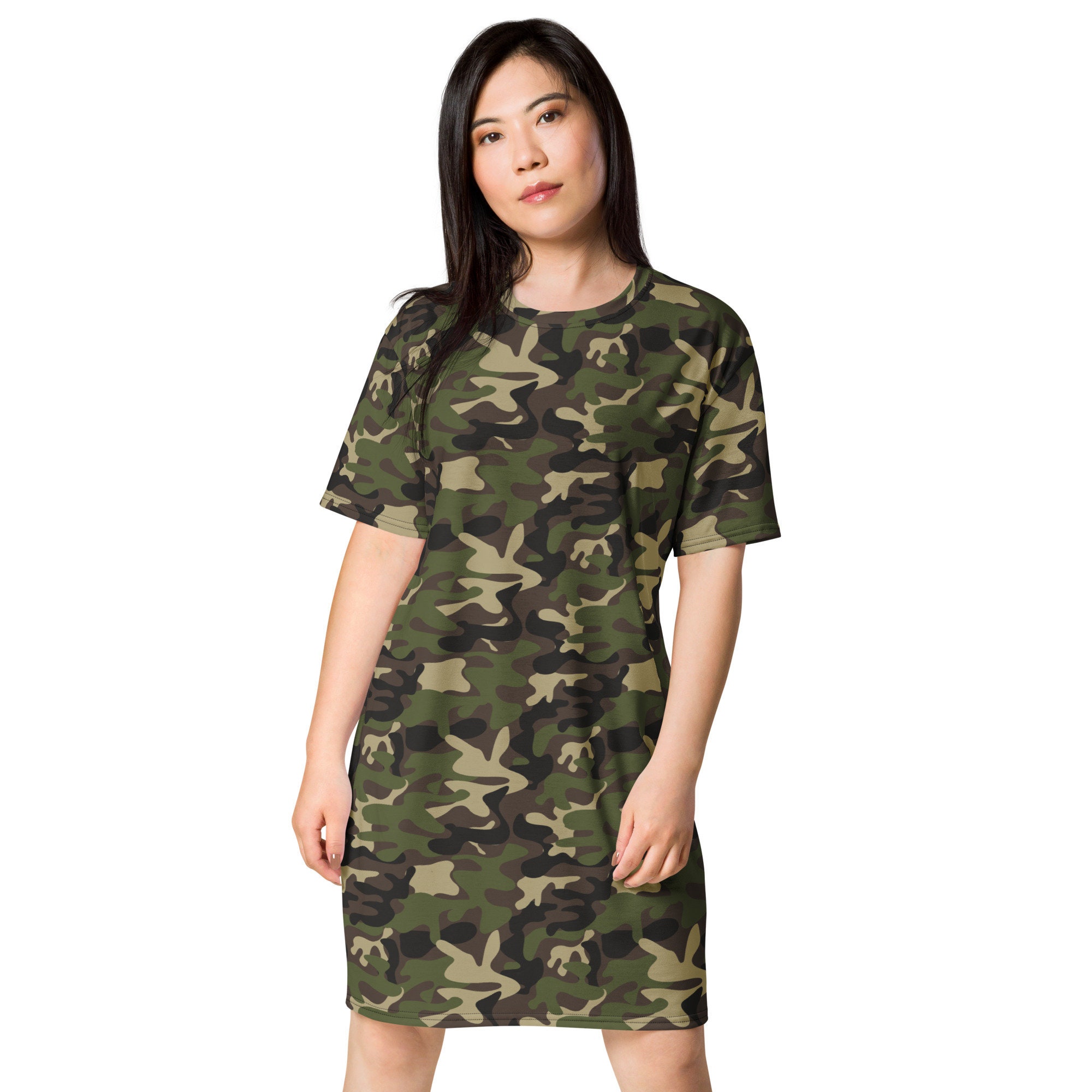 green t shirt dress amazon Threshold T-Shirt Dress Petite Fit