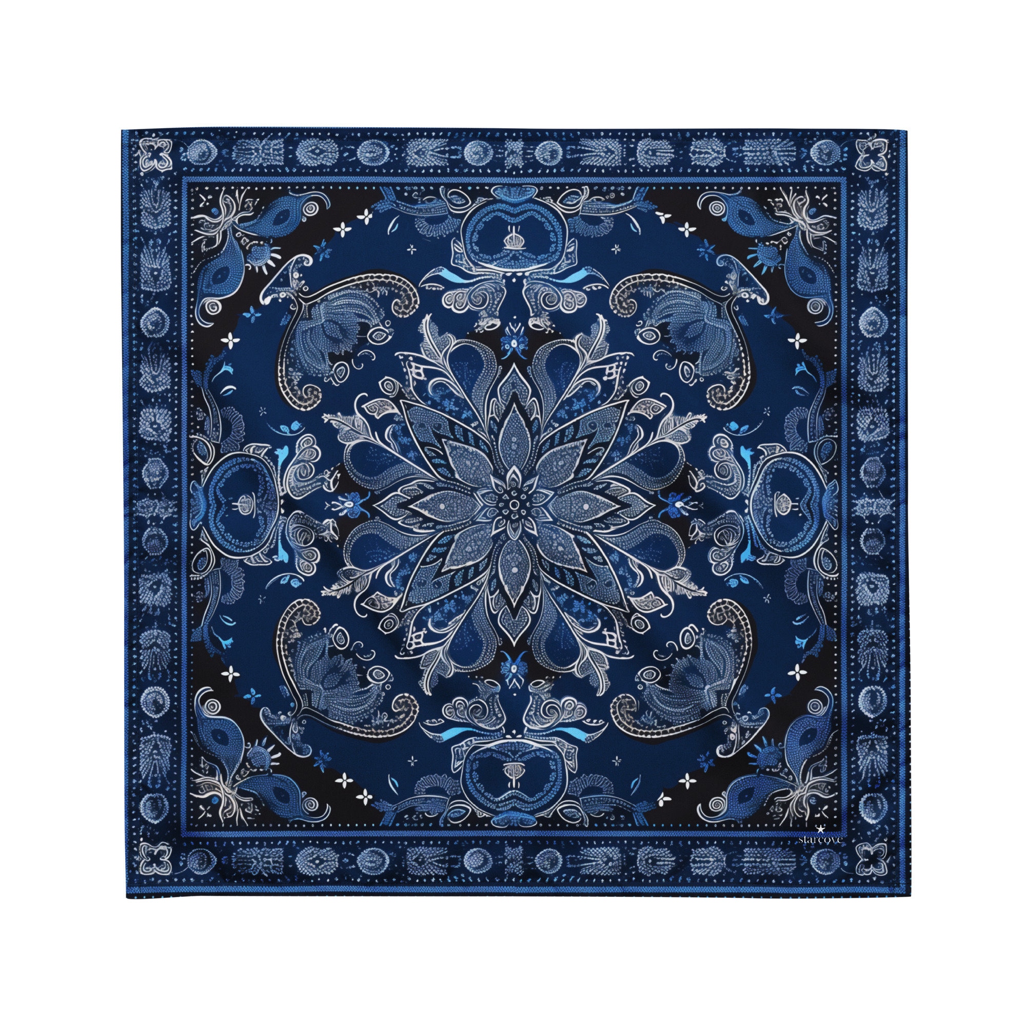 3 Pcs Bandana, Set Bandane Colorate Multicolori Fazzoletti - 4