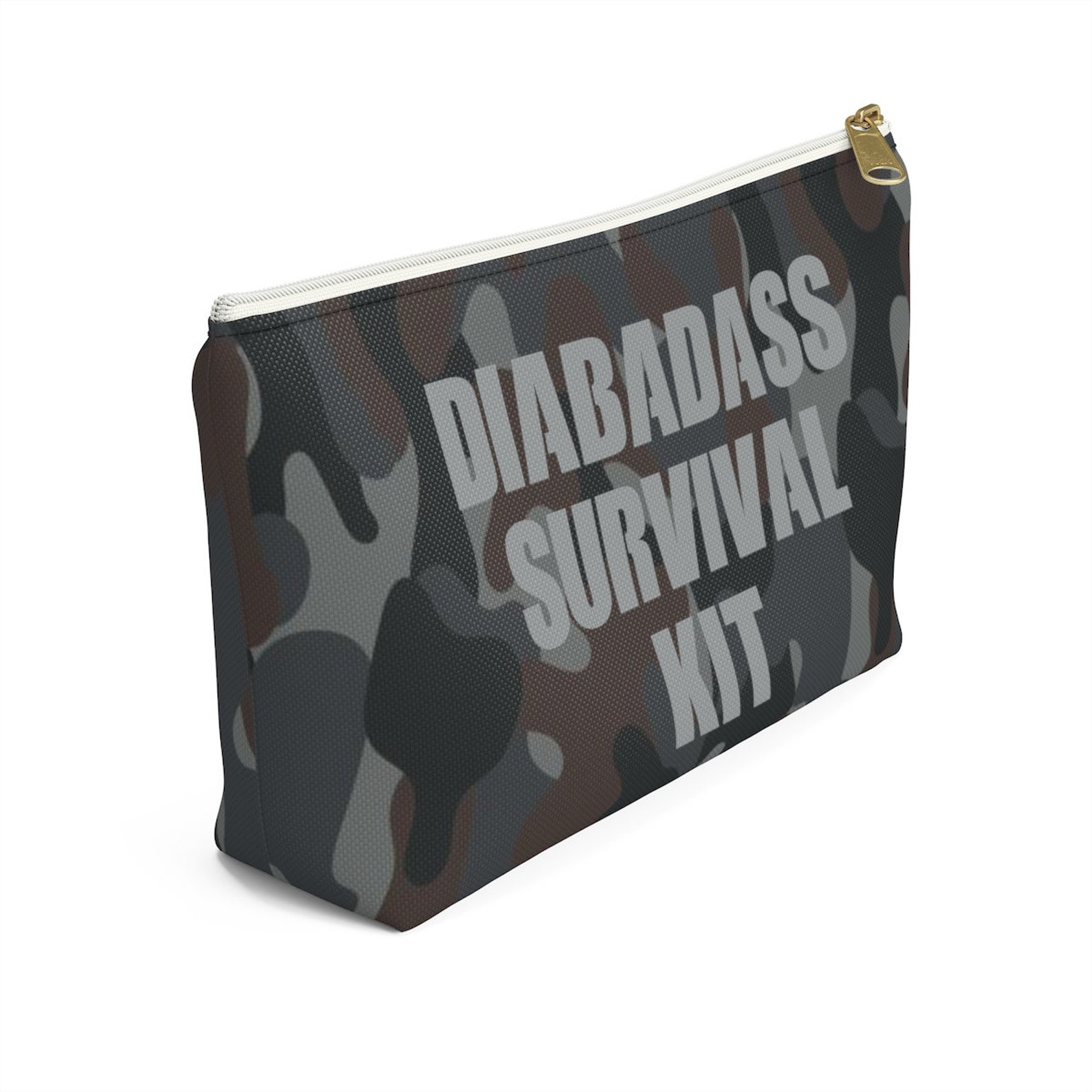 Diabadass Survival Kit Bag Diabetes Bag Fun Diabetic Supply Etsy