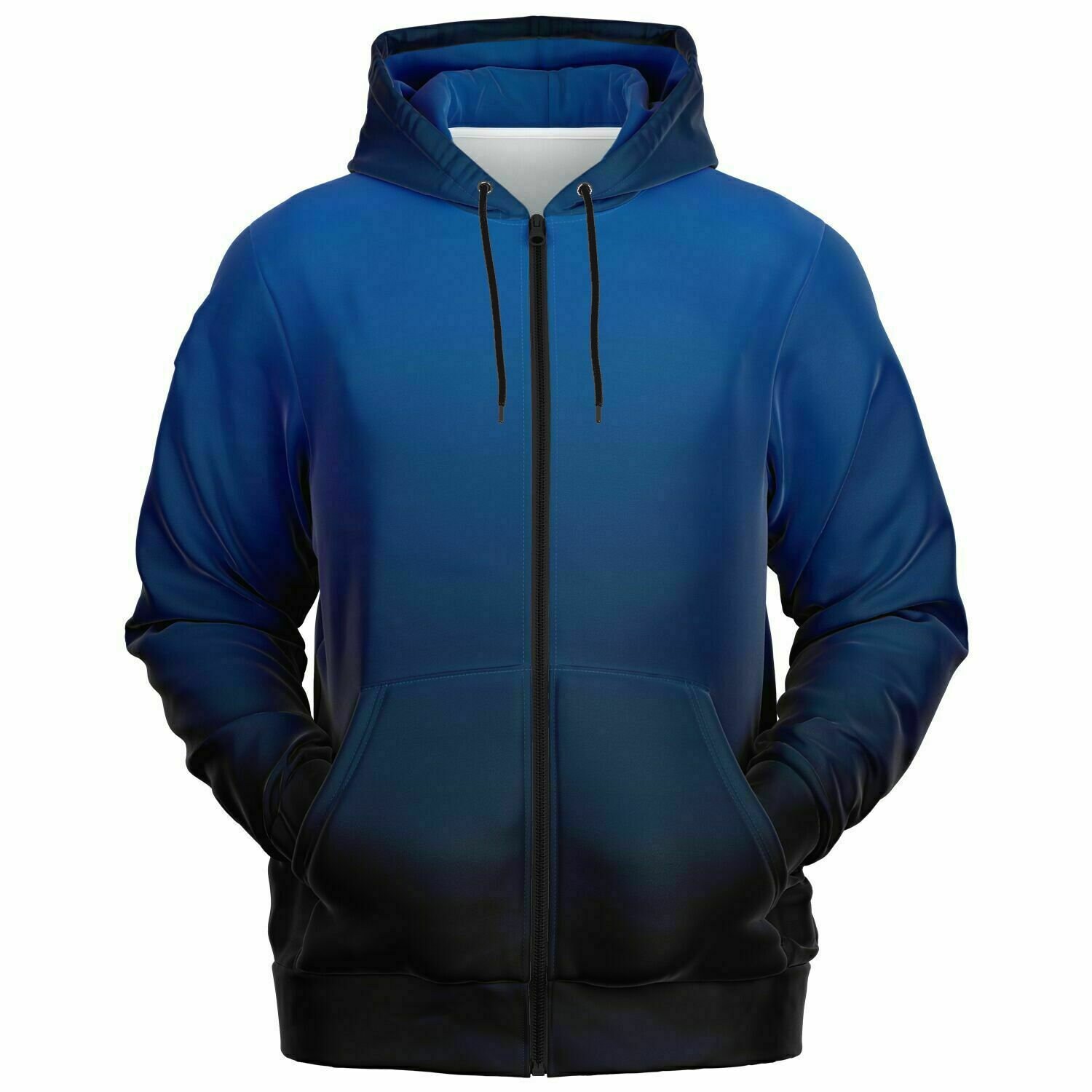 トップス unknown Black / Blue Hodie KH9000 Blue Dragon Embroidery Hoodie – Niepce