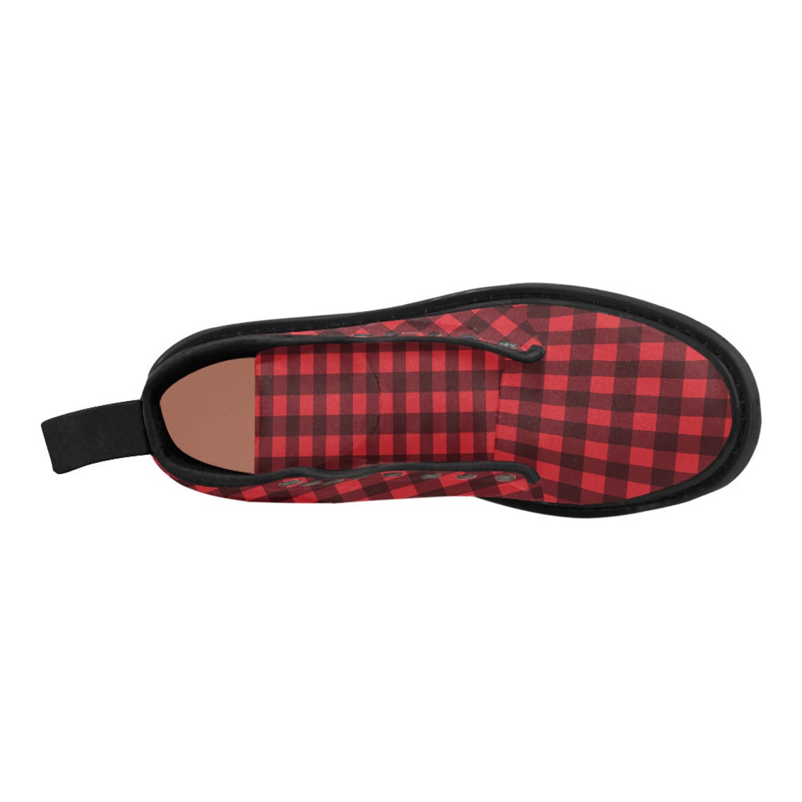 Blue Buffalo Plaid Women's Boots