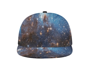 Galaxy Snapback Hat Cap, Space Universe Stars Vintage Ball Dad Mom Trucker Men Women Male Ladies Stylish Aesthetic Designer Fashion Hat