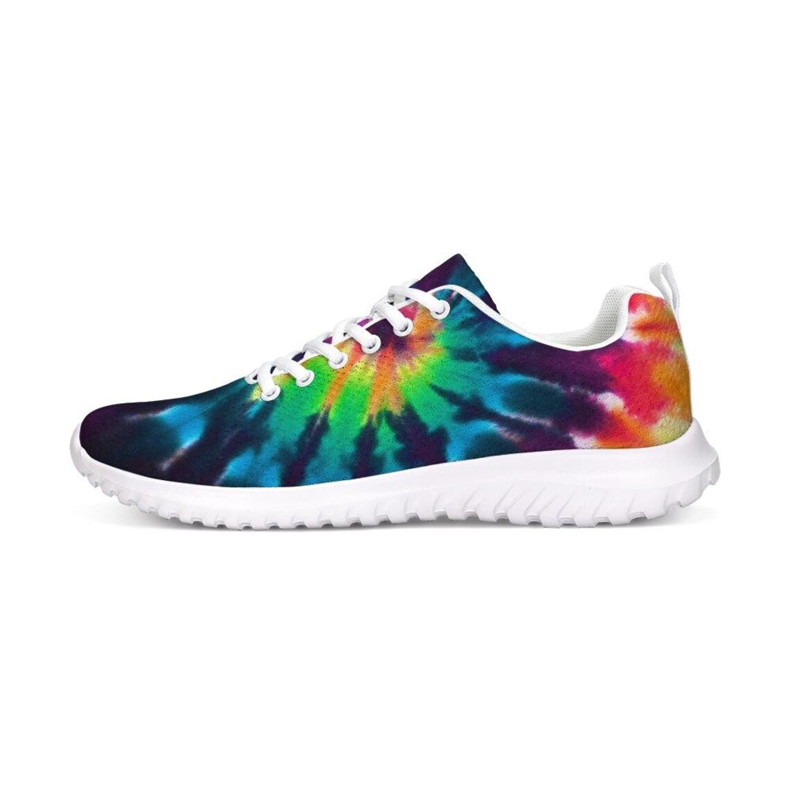 Tie Dye Swirl Batik Women's Sneakers main image 1