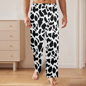 Pantalon Pyjama Homme Sketch - Motif Cheval Blanc, Taille Élastique, Poches, 95% Polyester 5% Élasthanne