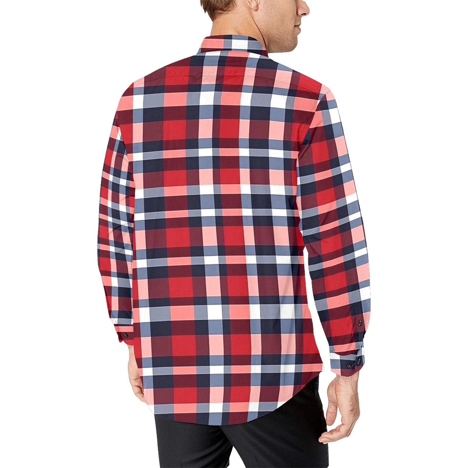 blue plaid dress shirt Plaid Work Shirt – Aimé Leon Dore main image 0
