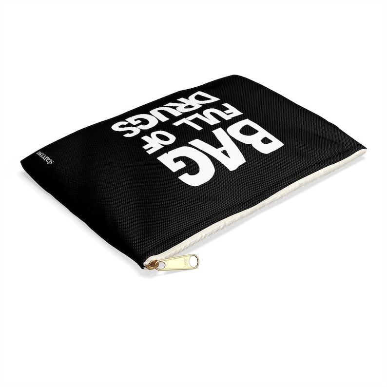 Bag Full of Drugs Accessory Bag Funny Medical Zipper Pouch Etsy