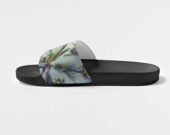 Camo Slides Under Armour Slides Australia Palm Tree Tropical Men
