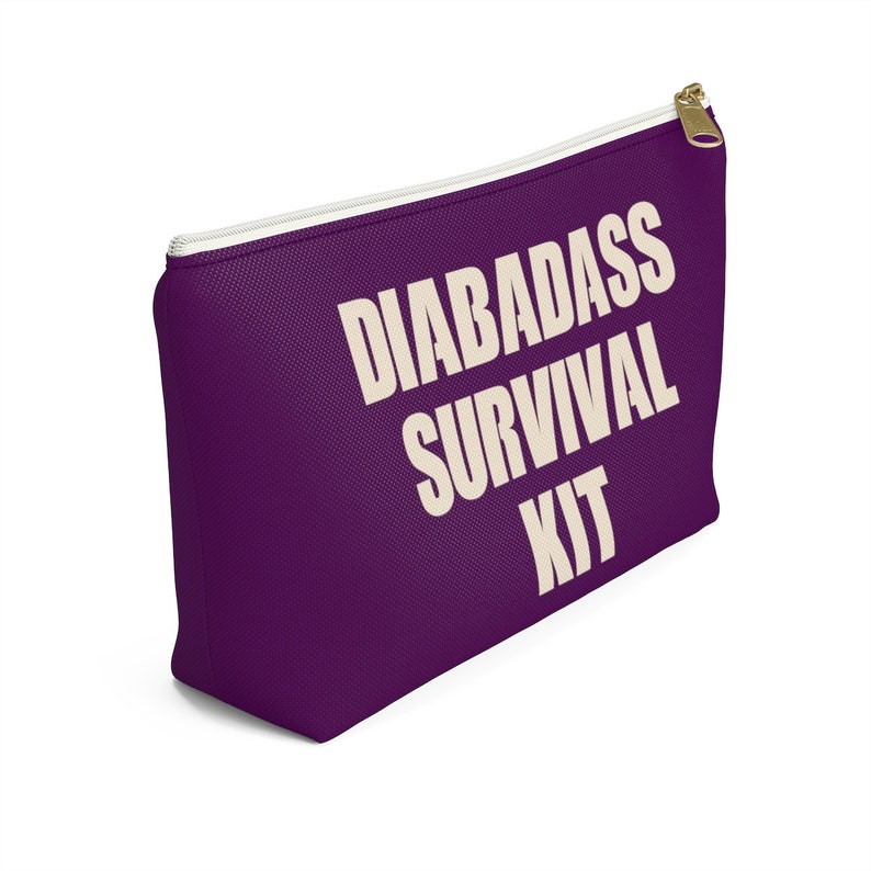 Diabadass Survival Kit Bag Diabetes Bag Fun Diabetic Supply Etsy