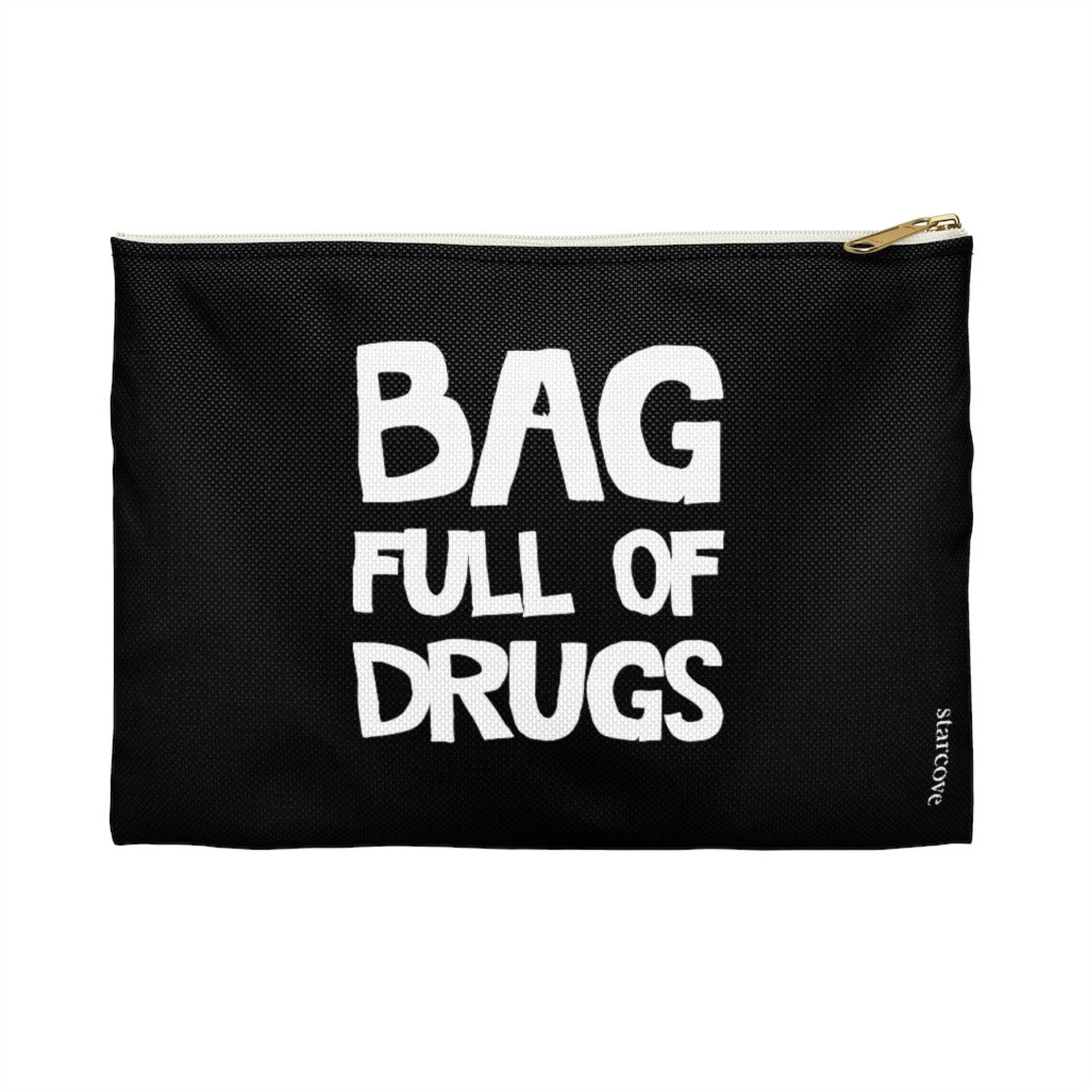 Bag Full Of Drugs Accessory Bag Funny Medical Zipper Pouch Etsy