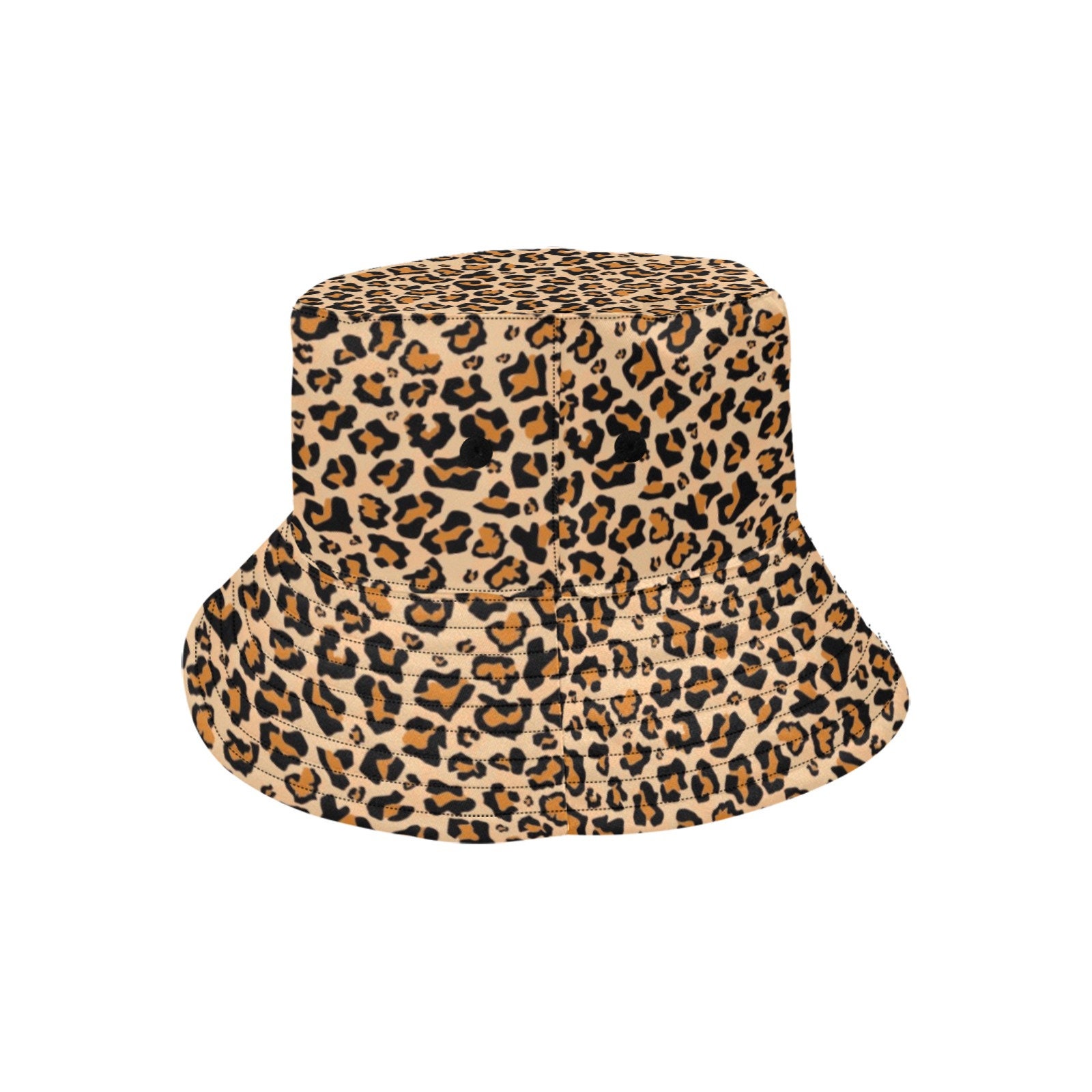帽子 tao COMME des GARCONS Leopard Bucket Hat Leopard Bucket Hat, Animal Print Cheetah Retro Vintage