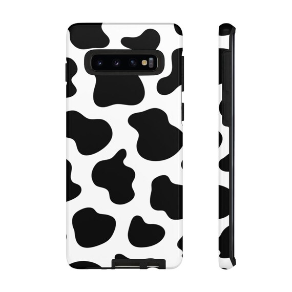 Cow Print Iphone 12 Pro Case Animal Cute Aesthetic Tough Etsy
