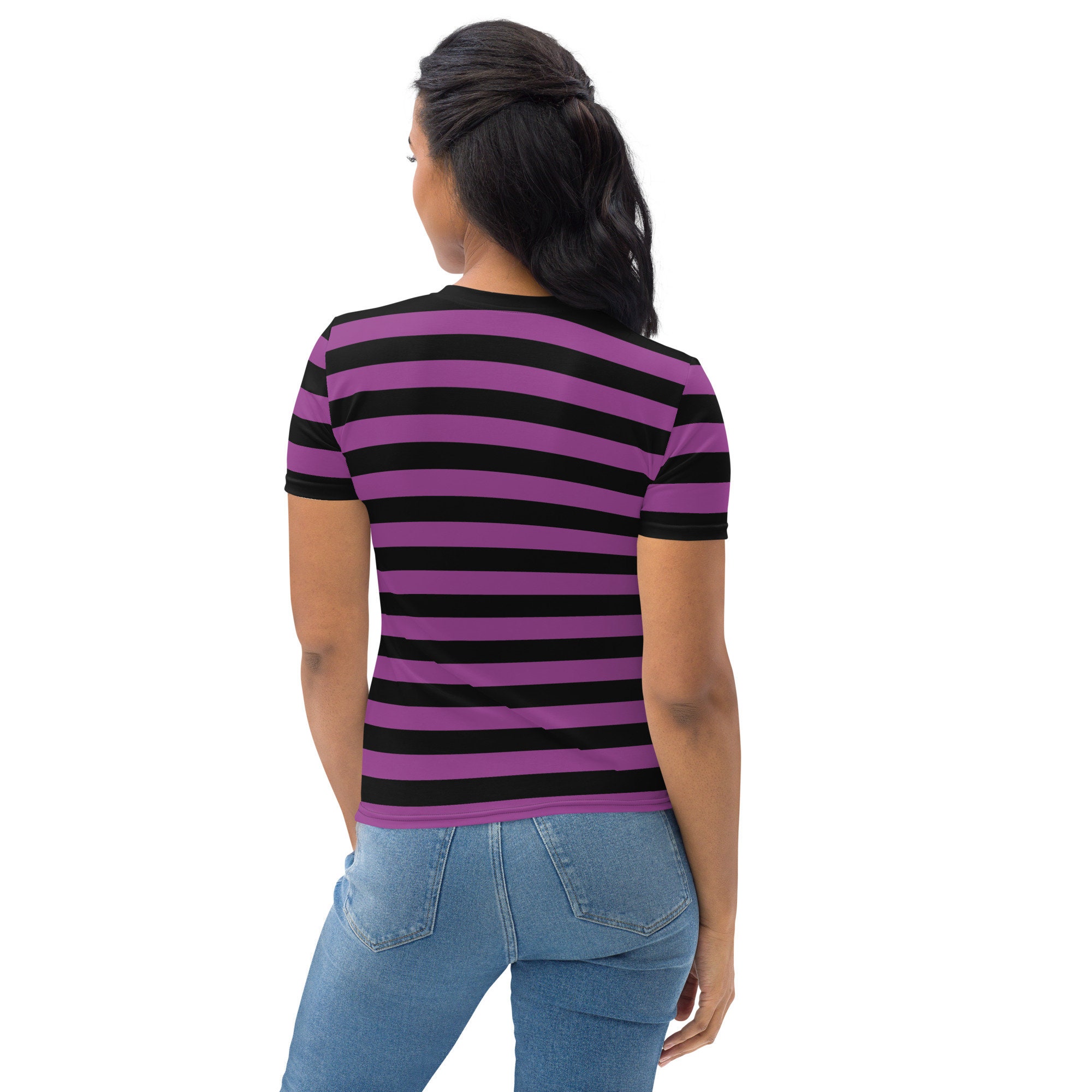 ●High School Disco● Heart Applique Stripe T-shirts COMME des GARCONS PLAY Emblem Heart T-Shirt 'Black' AZ-T116