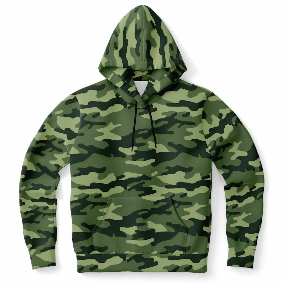 Dark green camo hoodie hotsell