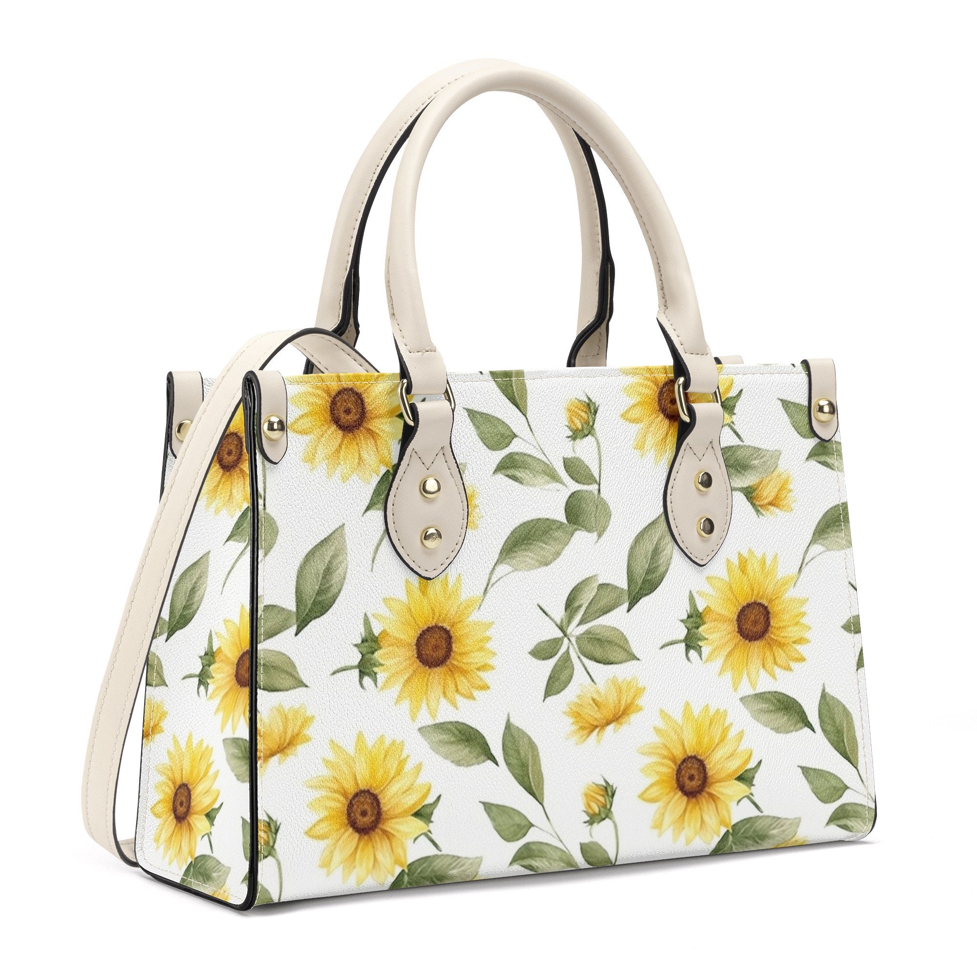 Discover Motif Fleur Tournesol Sac En Cuir