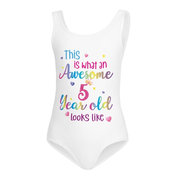 Maillot De Bain 1 Pièce Pour Fille - Polyester/élasthanne, Bretelles Réglables, Pour Plage, Piscine