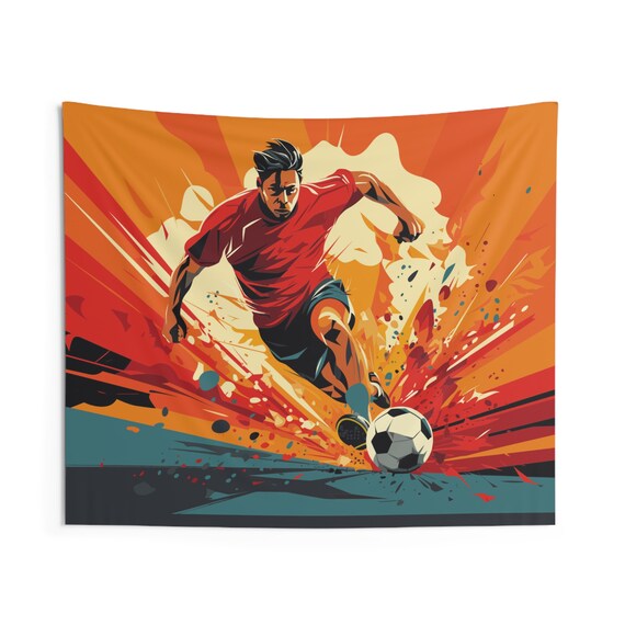 Football wall tapestry new arrivals