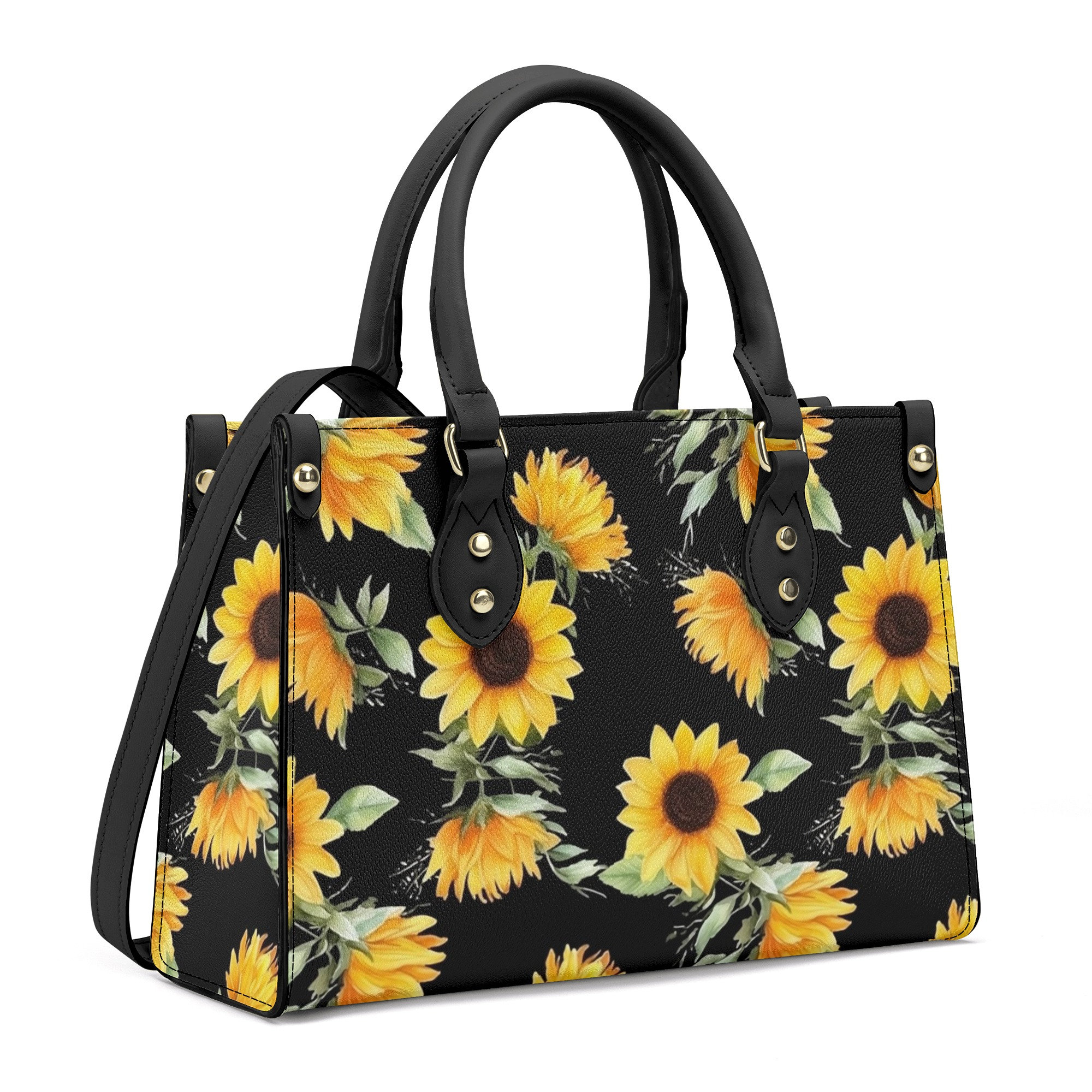 Discover Motif Fleur Tournesol Sac En Cuir