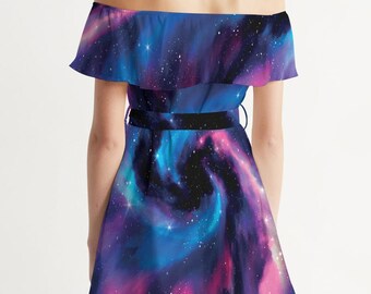 Galaxy cocktail dress deals