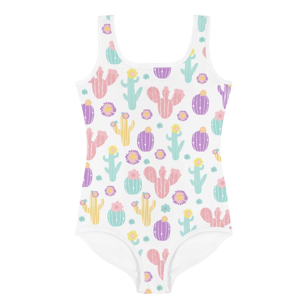 Girls clearance cactus swimsuit