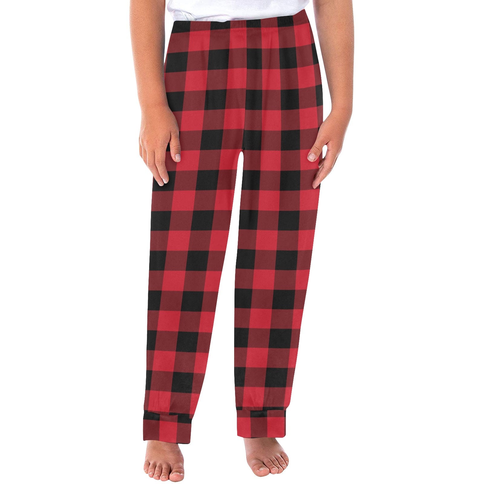 Red Plaid Pants With Detachable Chain  Hot Topic