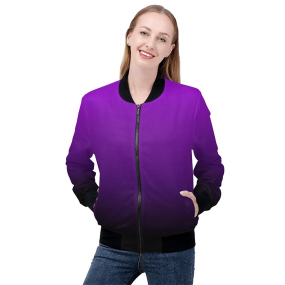 Purple black jacket hotsell