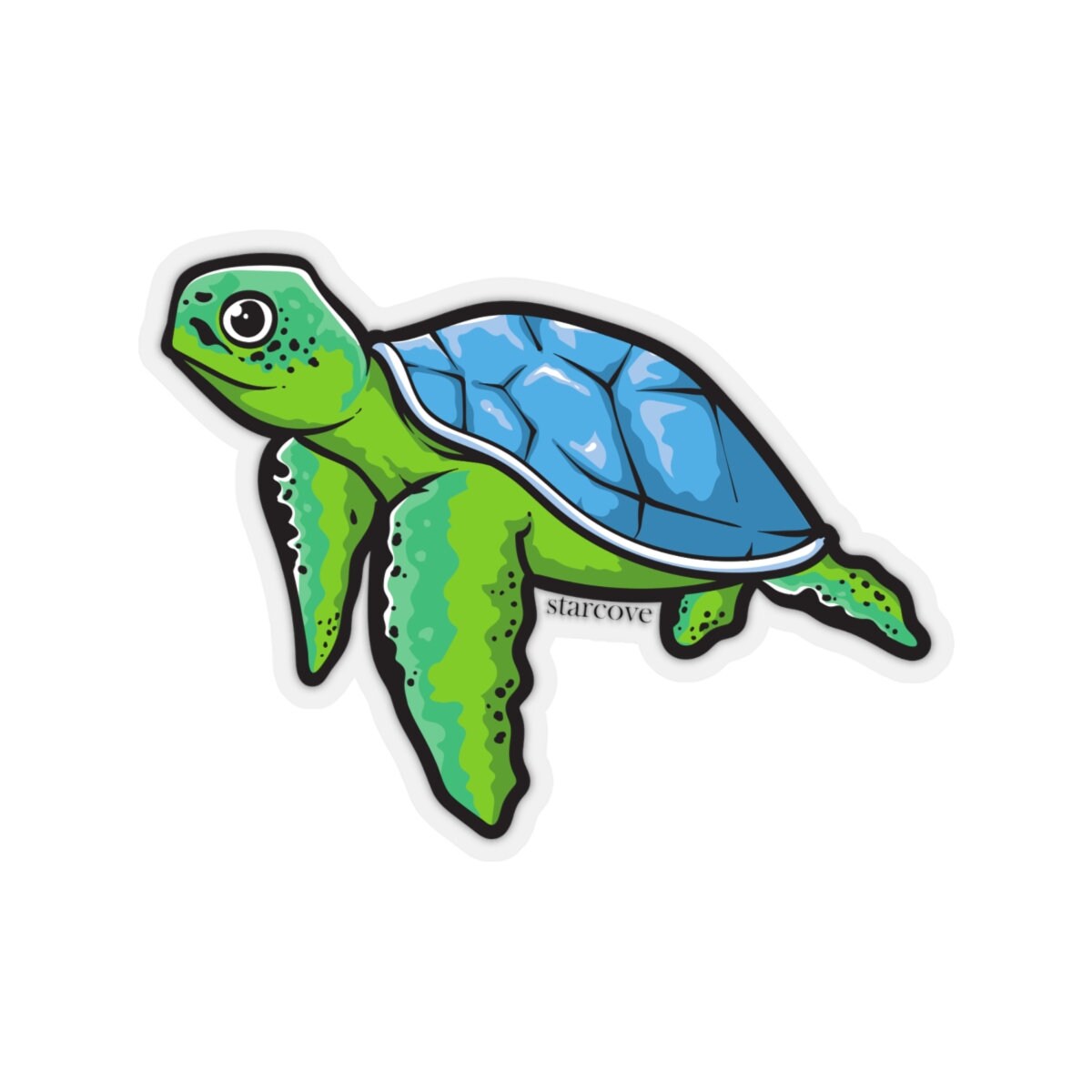 SEA TURTLE Stickers ~ Beach Ocean Vinyl Waterproof Surfboard Laptop VSCO Decal