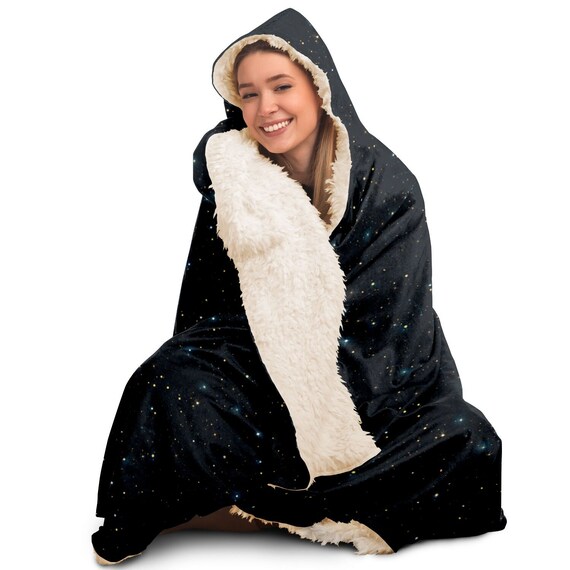 Genshin Impact Anime Wearable Blanket - Fluffy Hooded Blanket For Cosplay & Home (One Size, 39.4x59.1 In) - View #14