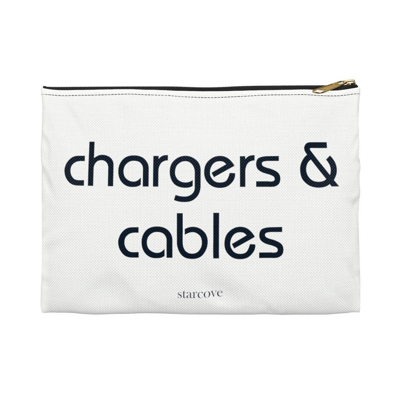 Chargers and cables bag packing Travel bag Storage pouch Etsy