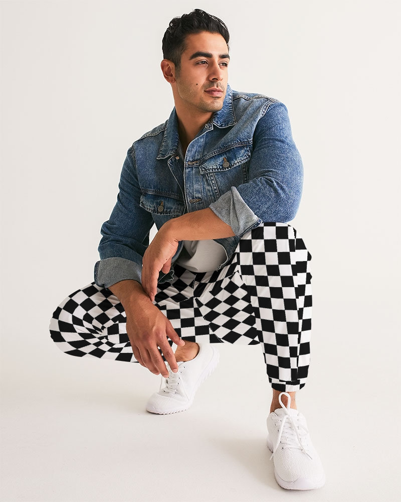 【D.PRIQUE】Check Track Pants - Black/White Check Track Pants - Black/White - 감도 깊은 취향 셀렉트샵 29CM
