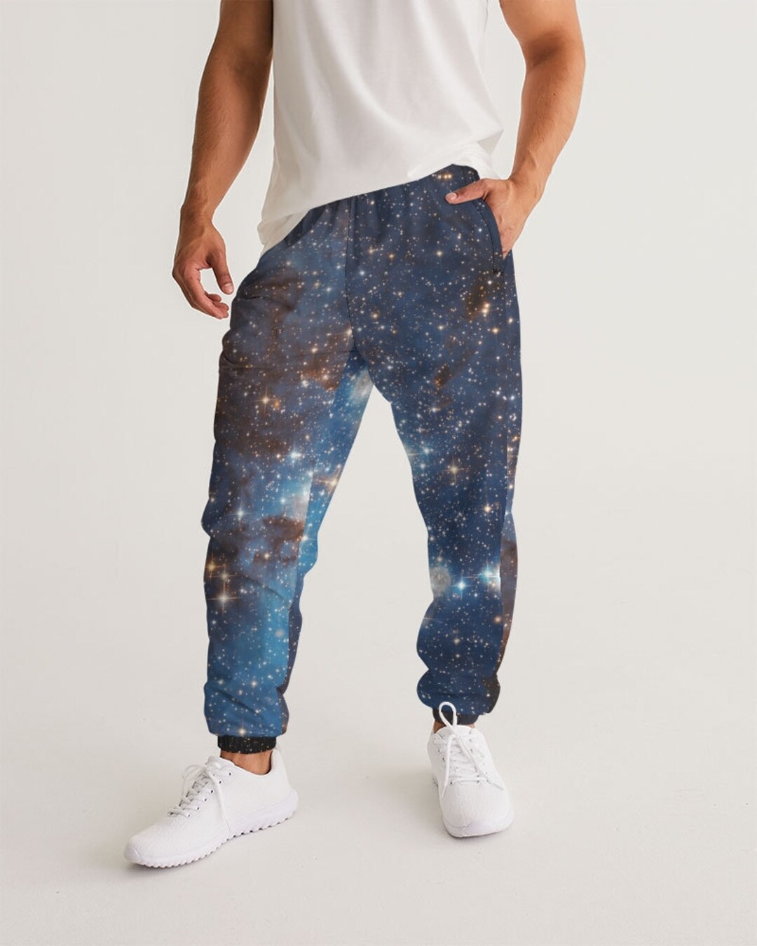Galaxy Men Track Pants Space Universe Stars Nebula Zip Pockets Quick Dry Mesh Lining Lightweight Elastic Waist Windbreaker Joggers Bottoms Etsy UK