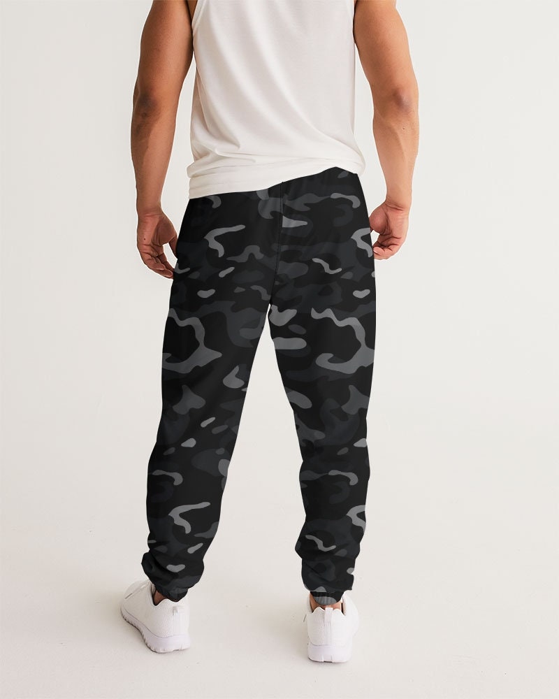 grey track pants camo
