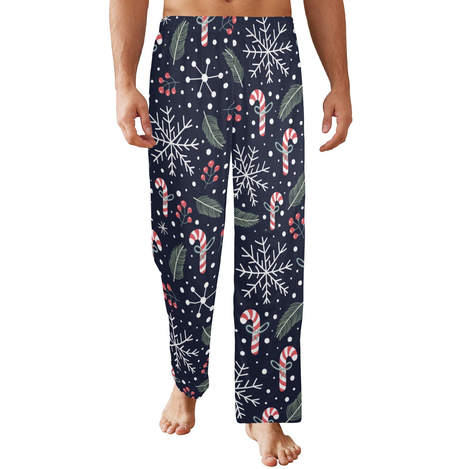 Candy cane pajama bottoms hotsell