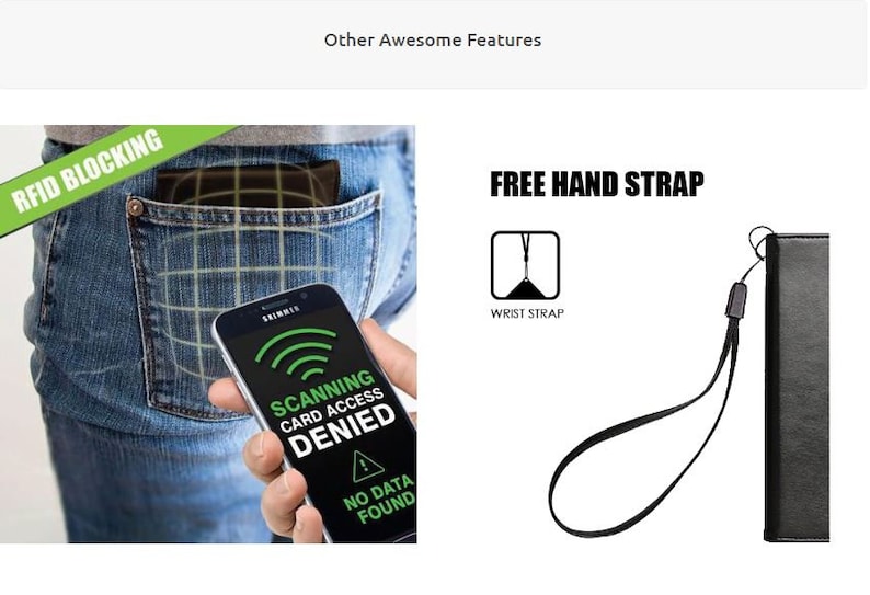 Buffalo Plaid iPhone 12 Wallet RFID Vegan Leather Wristlet Black White 11 Pro Max X 8 7 XS Google Pixel 3 2 1 Samsung Galaxy Cell Phone