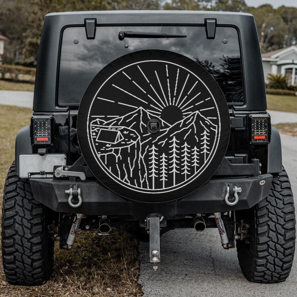 Tire Cover Adventure Etsy