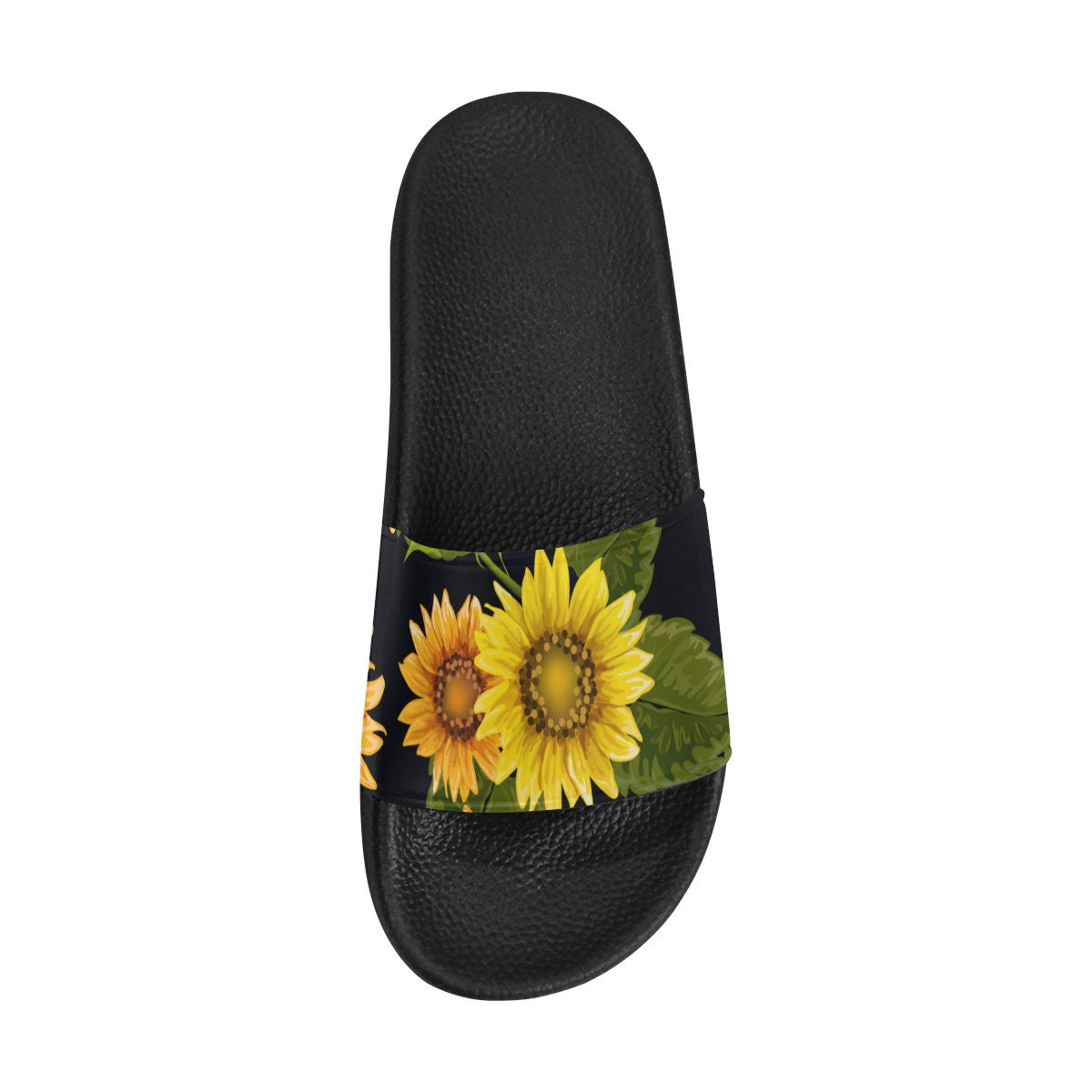 sunflower slide sandals