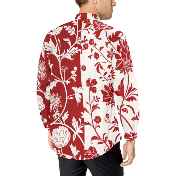 red and white dress shirt Tailored The slim fit gives a tailored feel Red with White Dress Shirts