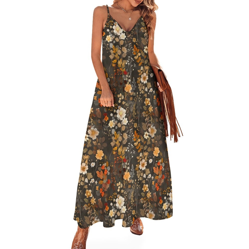 Cocila Abiti Donna Eleganti Abito Lungo Elegante Senza Maniche Da Donna Estate 2023 Floreale Sexy Taglie Forti Bastone Porta Abiti 119422613