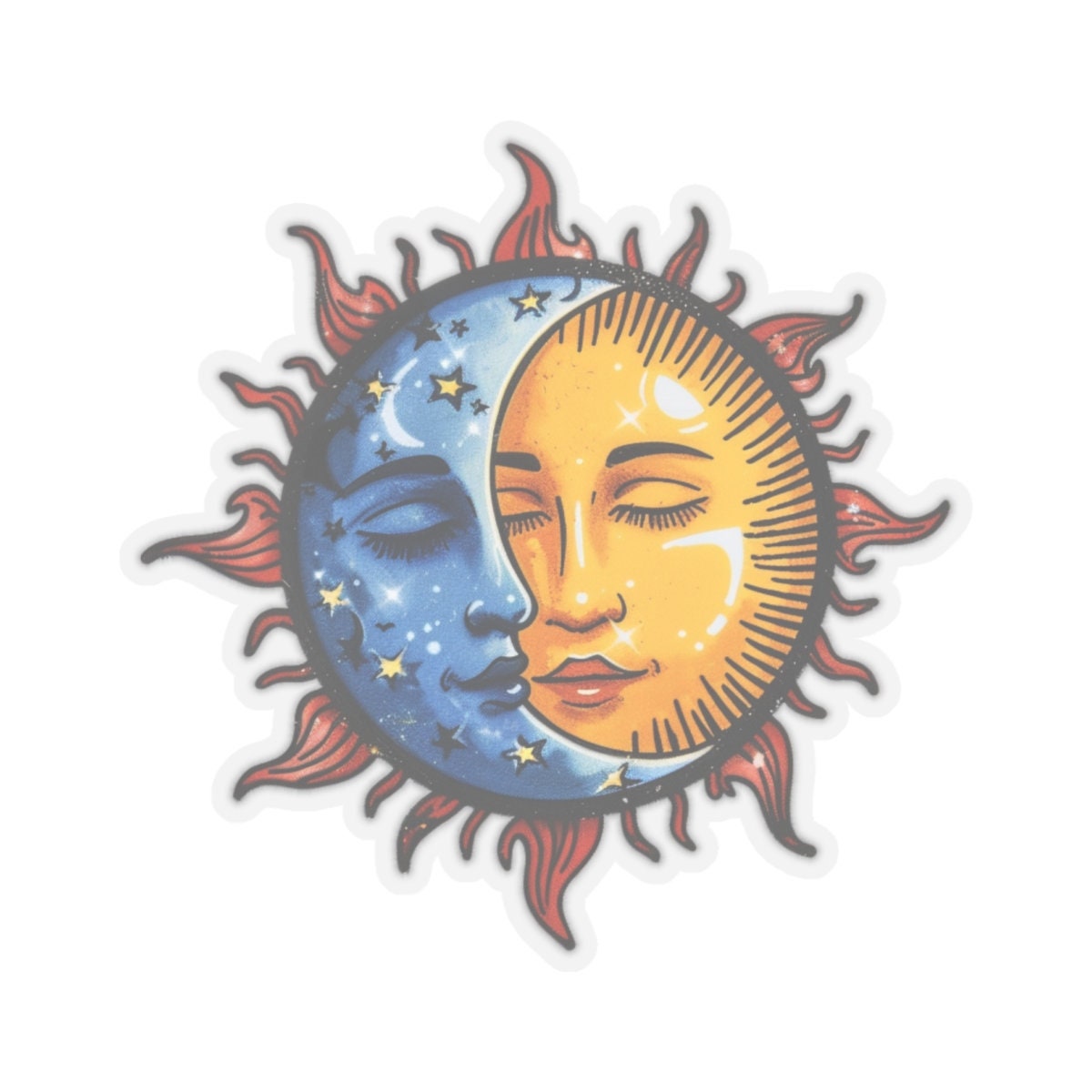 月と少女　ムーン　絵　ヴィンテージ　レトロ il_fullxfull.5970048478_p2ln.jpg