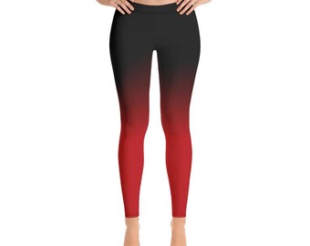  Yoga Pants Gradient Color Leggings For Women Gym High Elastic  Athletic Leggings Fitness Pants For Women Gym (Color : Red, Size : Large) :  Clothing, Shoes & Jewelry