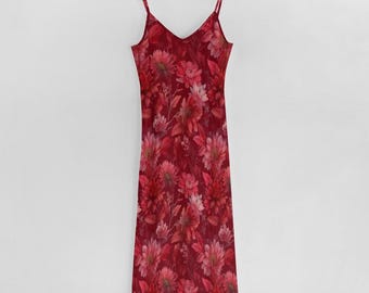 open lace back dress H&M Red/Orange/Purple Floral Button Down Smocked Cuff Short Sleeve Dre –  The Saved Collection