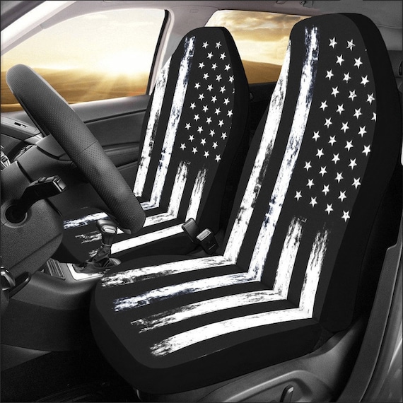 Wir die Menschen Auto Sitzbezug, Vintage USA Flagge Sitzfläche