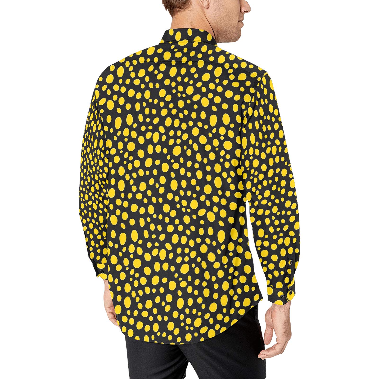 Bershka - Camicia A Maniche Corte Gialla A Righe Larghe-Giallo - Foto 4