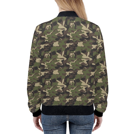 Bomber mimetico donna hotsell