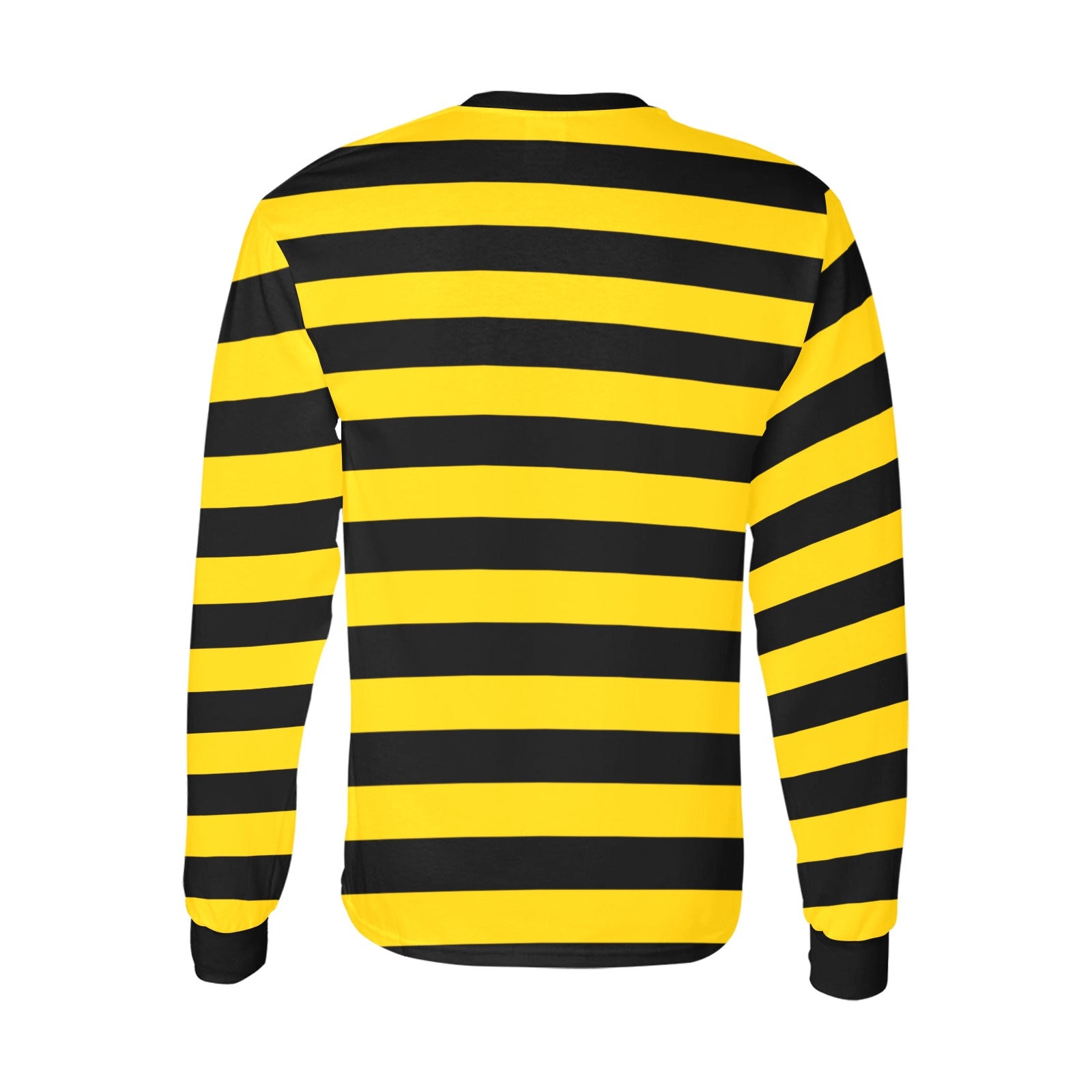 Black and Yellow Striped Men Long Sleeve Tshirt Vintage Retro Stripe Bee Costume Stripes Crewneck Unisex Women Designer Tee Etsy